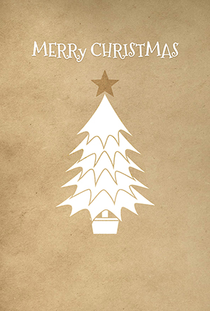クリスマスカード christmascard X'mas christmas クリスマス カード ツリー シンプル おしゃれ 綺麗 無料 商用利用可能