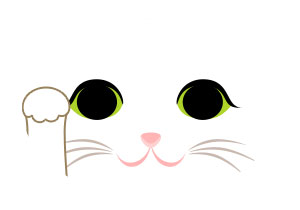 白猫 白 猫 折り紙 ねこ cat 招き猫 正月 無料 pdf 印刷