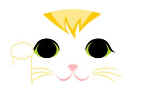 ハチワレ 茶白 茶白トラ クリーム白 クリームトラ 猫 折り紙 ねこ cat 招き猫 正月 無料 pdf 印刷