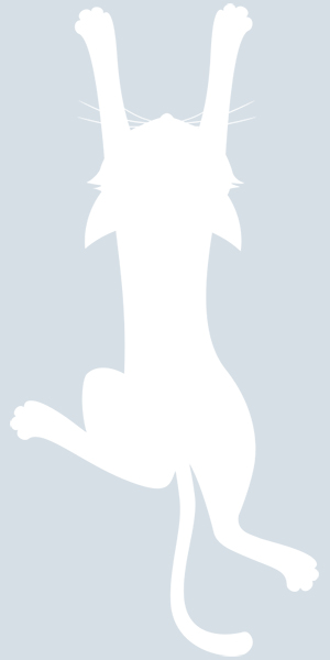 年賀状 にゃん賀状 猫の年賀状 シルエット 猫  イラスト 素材 フリー素材 無料